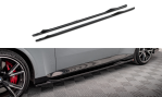 Maxton Seitenschweller Ansatz für V.2 für BMW 2 Coupe M-Paket / M240i G42 schwarz Hochglanz BM-2-42-MPACK-SD2-G