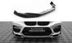 Maxton Front Ansatz V.2 BMW X4 M F98 schwarz Hochglanz BM-X4M-F98-FD2-G