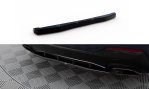 Maxton Mittlerer Cup Diffusor Heck Ansatz BMW 4er M440i G22 / G23 / G22 Facelift / G23 Facelift schwarz Hochglanz BM-4-G22-MPACK-RD2-G