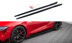 Maxton Seitenschweller Ansatz für V.3 für Toyota Supra Mk5 schwarz Hochglanz TO-SU-5-SD3-G