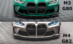 Maxton Carbon Fiber Front Ansatz V.1 für BMW M4 G82  / M3 G80 CF-BM-4-G82-M-FD1-245-P