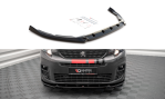 Maxton Front Ansatz für Peugeot Partner Mk3 schwarz Hochglanz PE-PA-3-FD1-G