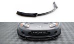 Maxton Front Ansatz V.2 Mazda MX5 NC (Mk3) schwarz Hochglanz MA-MX5-3-FD2-G