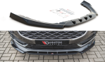 Maxton Front Ansatz für Ford S-Max Mk2 Facelift schwarz Hochglanz FO-SMAX-2F-FD1-G