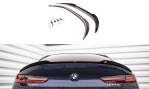 Maxton Spoiler CAP für BMW 8 Gran Coupe M-Paket G16 schwarz Hochglanz BM-M850-G16-GC-CAP1-G