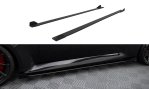 Maxton Street Pro Seitenschweller Ansatz V.1 + Flaps BMW M2 G87 schwarz Hochglanz BMM2G87CNC-SD1B+SF1-G