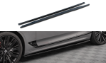 Maxton Seitenschweller Ansatz für Bentley Continental GT Mk3 schwarz Hochglanz BE-CO-3-GT-CA-SD1-G