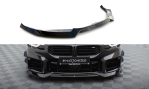 Maxton Front Ansatz V.1 für BMW M2 G87 schwarz Hochglanz BM-M2-G87-FD1-G