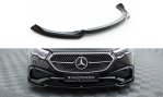 Maxton Front Ansatz V.1 Mercedes-Benz E AMG-Line W214 schwarz Hochglanz ME-E-214-AMGLINE-FD1-G