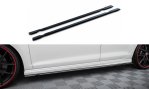 Maxton Seitenschweller Ansatz V.4 VW Golf R / R-Line Mk7 schwarz Hochglanz VW-GO-7-R-SD4-G