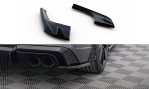 Maxton Heck Ansatz Flaps Diffusor V.2 Audi S3 / A3 S-Line Sportback 8V Facelift schwarz Hochglanz AU-S3-3F-SB-RSD2-G