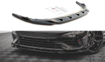 Maxton Front Ansatz V.4 für Volkswagen Golf R Mk8 schwarz Hochglanz VW-GO-8-R-FD4-G