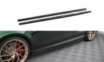 Maxton Seitenschweller Ansatz Mercedes-AMG E63 W213 Facelift schwarz Hochglanz ME-E-213F-63-SD1-G
