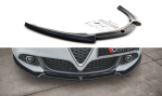 Maxton Front Ansatz V.2 für Alfa Romeo Giulietta Facelift schwarz Hochglanz AL-GU-1F-FD2-G