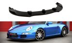 Maxton Front Ansatz für PORSCHE 911 Carrera 997.1 schwarz Hochglanz PO-911-997-FD1-G
