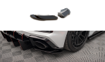 Maxton Heck Ansatz Flaps Diffusor für Audi R8 Mk2 Facelift schwarz Hochglanz AU-R8-2F-RSD1-G