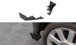 Maxton Hintere Seiten Flaps für Ford Fiesta ST Mk6 schwarz Hochglanz FOFI6STCNC-RSF1-G