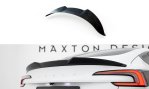 Maxton Spoiler CAP Abrisskante 3D Tesla Model 3 Performance Mk1 Facelift schwarz Hochglanz TE-MODEL3-1F-CAP3D1-G