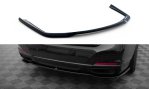 Maxton Mittlerer Cup Diffusor Heck Ansatz BMW 7 G11 / G12 Facelift schwarz Hochglanz BM-7-11F-RD1-G