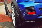 Maxton Heck Ansatz Flaps Diffusor für MINI COOPER R56 JCW schwarz Hochglanz MC-2-JCW-RSD1-G