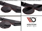 Maxton Front Ansatz V.1 für Nissan 370Z Facelift schwarz Hochglanz NI-370F-FD1-G