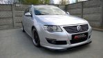 Maxton Front Ansatz für VW PASSAT B6 R-LINE schwarz Hochglanz VW-PA-3C-RLINE-FD1-G