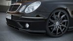 Maxton Front Ansatz für MERCEDES E W211 AMG FACELIFT schwarz Hochglanz ME-E-211F-AMG-FD1-G