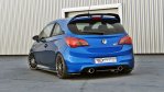 Maxton Heck Ansatz Flaps Diffusor für OPEL CORSA E OPC / VXR schwarz Hochglanz OP-CO-E-OPC-RSD1-G