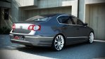 Maxton Diffusor Heck Ansatz für VW PASSAT B6 (R-LINE LOOK) KOMPAKT VW-PA-B6-RLINE-S-RS1