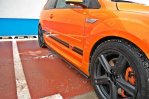 Maxton Seitenschweller Ansatz für Ford Focus ST Mk2 schwarz Hochglanz FO-FO-2-ST-SD1-G