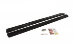 Maxton Seitenschweller Ansatz für SEAT IBIZA 4 SPORTCOUPE (vor Facelift) schwarz Hochglanz SE-IB-4-SC-SD1-G