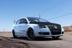Maxton Front Ansatz für VW PASSAT B6 schwarz Hochglanz VW-PA-B6-FD1-G