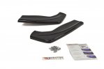 Maxton Heck Ansatz Flaps Diffusor V.1 für Ford Focus ST Mk2 FL schwarz Hochglanz FO-FO-2F-ST-RSD1-G
