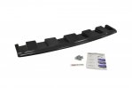 Maxton Mittlerer Diffusor Heck Ansatz für Audi S6 C7 Avant  schwarz Hochglanz AU-S6-C7-AV-RD1-G