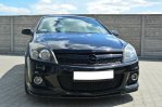 Maxton Front Ansatz für OPEL ASTRA H OPC / VXR Nurburg schwarz Hochglanz OP-AS-3-OPC-NRB-FD1-G