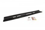 Maxton Seitenschweller Ansatz für MAZDA 3 MK2 MPS schwarz Hochglanz MA-3-2-MPS-SD1-G