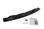 Maxton Mittlerer Diffusor Heck Ansatz für BMW 5er F11 M Paket  (mit zwei Einzel Endstücken) schwarz Hochglanz BM-5-11-MPACK-RD1-G