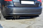 Maxton Splitter / Diffusor Heck Ansatz für Audi A3 Sportback 8P / 8P Facelift schwarz Hochglanz AU-A3-2-RSD1-G