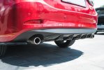 Maxton Diffusor Heck Ansatz für Mazda 6 GJ (Mk3) Facelift schwarz Hochglanz MA-6-3F-RS1-G
