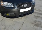 Maxton Front Ansatz für Audi A3 S-Line 8P schwarz Hochglanz AU-A3-2-SLINE-FD1-G