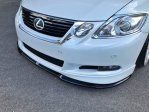 Maxton Front Ansatz V.2 für Lexus GS 300 Mk3 Facelift schwarz Hochglanz LE-GS-3F-FS-FD2-G
