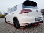 Maxton Heck Ansatz Flaps Diffusor für VW GOLF Mk7 GTI CLUBSPORT schwarz Hochglanz VW-GO-7-GTI-CS-RSD1-G