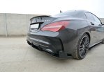 Maxton Sport Heck Ansatz Flaps Diffusor für Mercedes CLA A45 AMG C117 Facelift ME-CLA-117F-AMG-CNC-RSD1