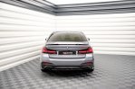 Maxton Mittlerer Diffusor Heck Ansatz für BMW 5er G30 Facelift M-Paket schwarz Hochglanz BM-5-G30F-MPACK-RD1-G