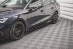 Maxton Seitenschweller Ansatz für V.2 für Seat Leon FR Mk4 / Cupra Leon  schwarz Hochglanz SE-LE-4-FR-SD2-G