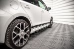 Maxton Seitenschweller Ansatz für Volkswagen Up GTI schwarz Hochglanz VW-UP-1-GTI-SD1-G