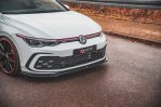 Maxton Front Ansatz V.4 für Volkswagen Golf 8 GTI schwarz Hochglanz VW-GO-8-GTI-FD4-G