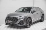 Maxton Front Ansatz V.1 für Audi Q3 Sportback S-Line schwarz Hochglanz AU-Q3-2-SLINE-SB-FD1-G