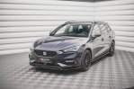 Maxton Front Ansatz V.2 für Seat Leon FR Mk4 schwarz Hochglanz SE-LE-4-FR-FD2-G
