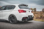 Maxton Racing Heck Ansatz Flaps Diffusor V.3 +Flaps für BMW 1er M140i  schwarz Hochglanz BM1F20FMCNC-RSD3BRB+RSF1-G